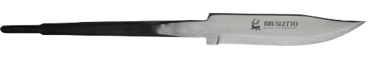 Brusletto 11 cm knivblad | Karbonstål | Jørn Jensen Lærhandel
