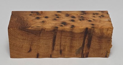 Thuya Burr knivskaft